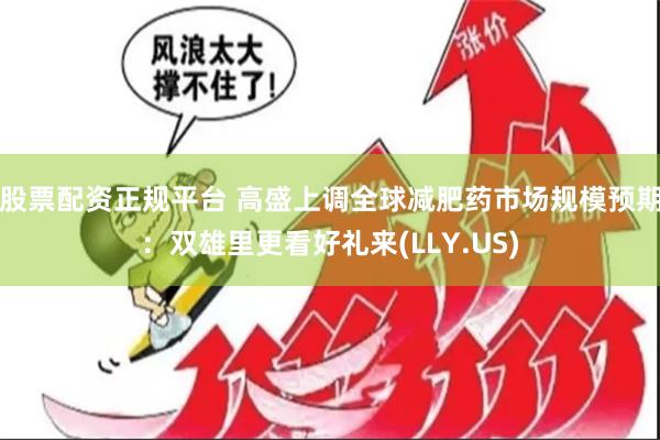 股票配资正规平台 高盛上调全球减肥药市场规模预期：双雄里更看好礼来(LLY.US)