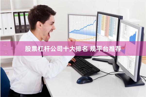 股票杠杆公司十大排名 规平台推荐